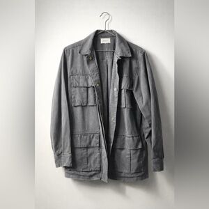 MATE the Label brand - Women's Tencel Twill Utility Jacket - Black L